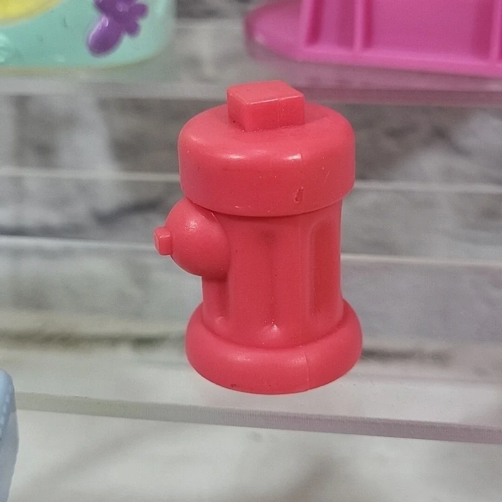 LPS Littlest Pet Shop Accessories Replacement‎ Pieces Cage Wheel Cheese Lot of 5
